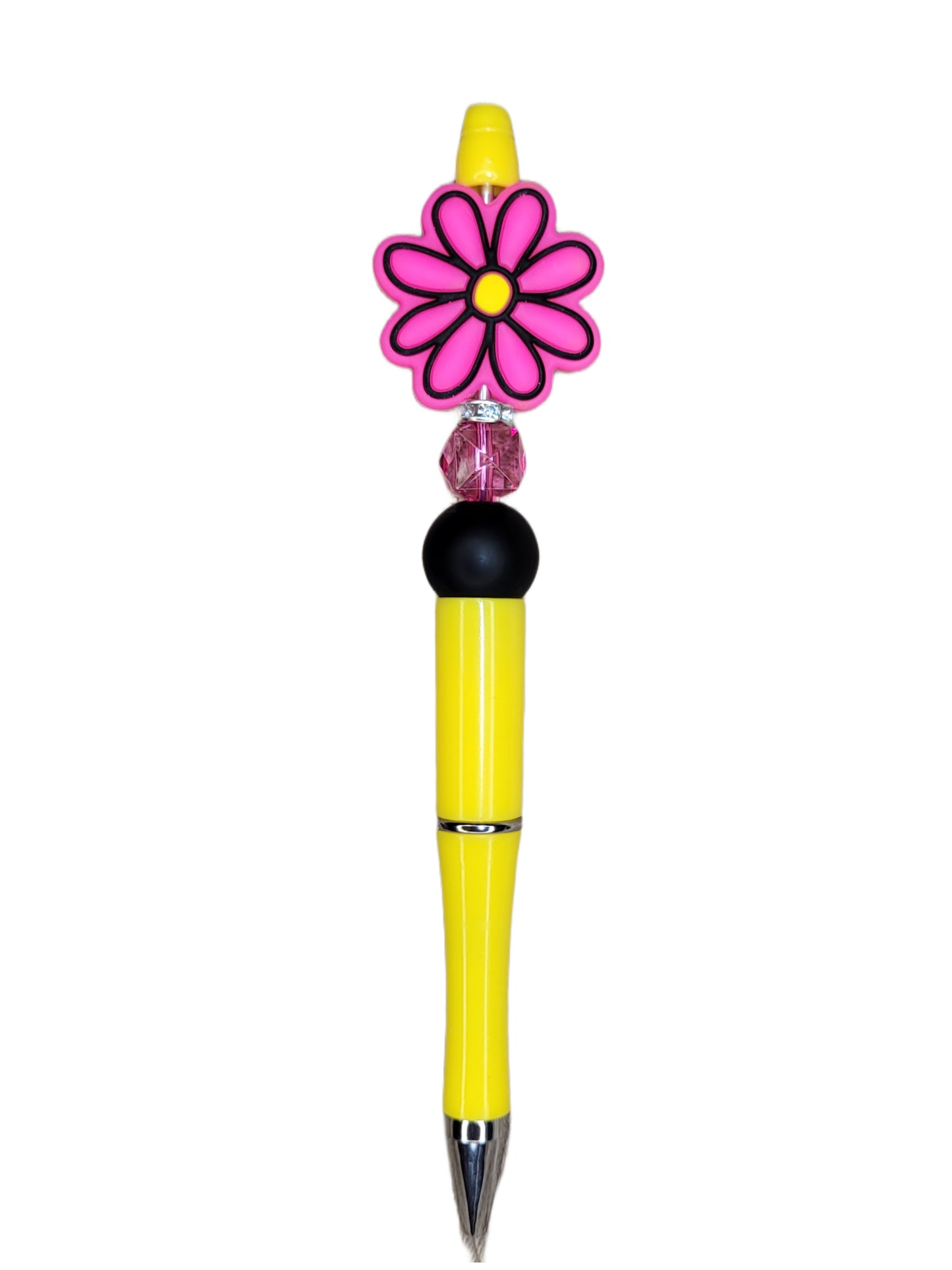 Hot Pink Flower Pen