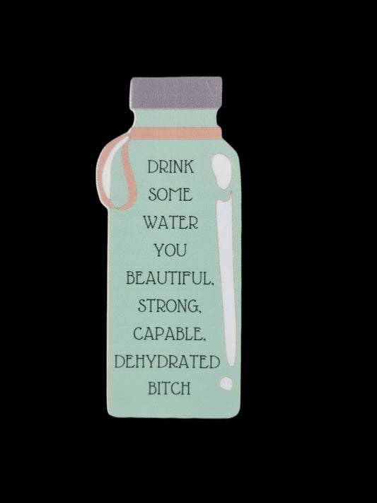 Drink Some Water, Bitch Sticker