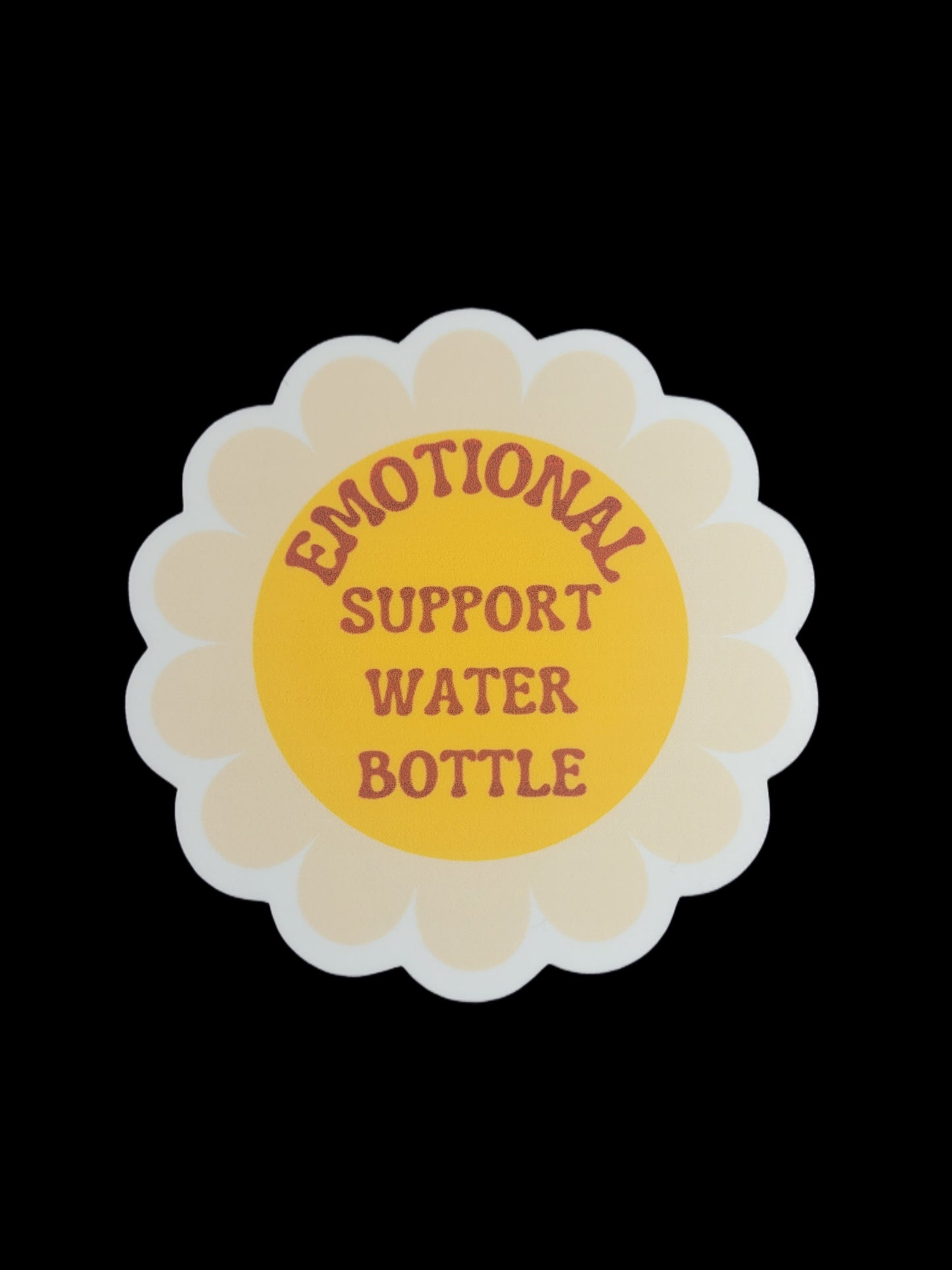 Emotional Support Water Bottle Sticker