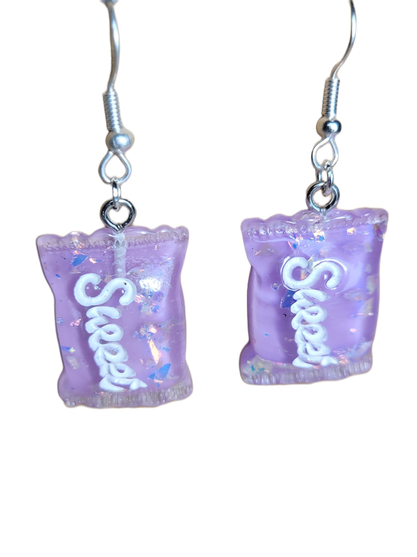 Purple Sweet Candy Earrings