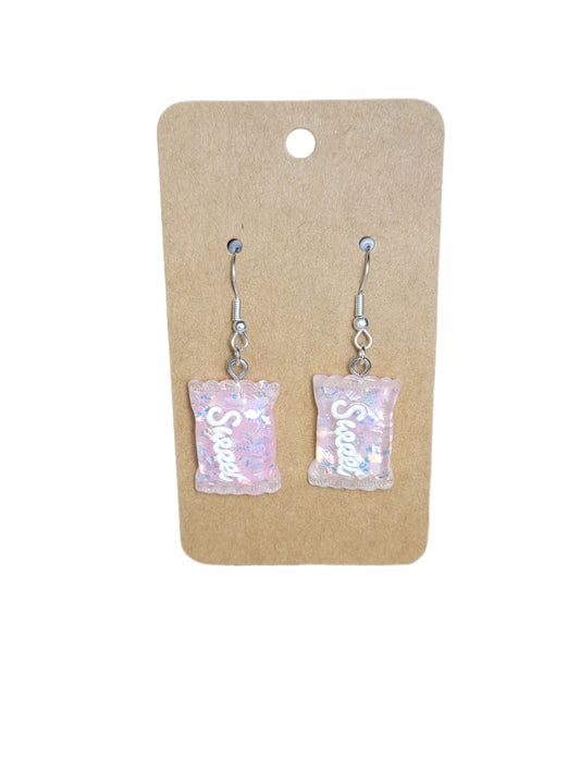 Light Pink Sweet Candy Earrings