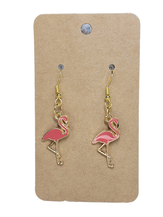 Flamingo Earrings