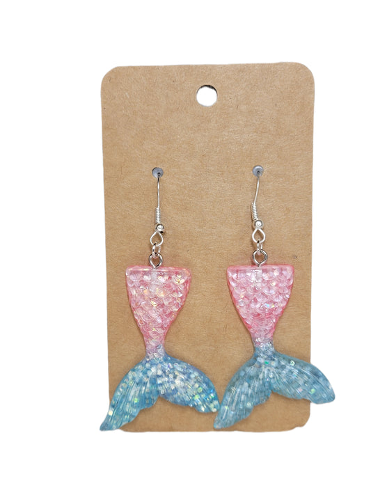 Mermaid Tail Earrings